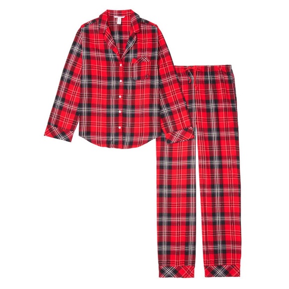 Victoria’s Secret shimmer flannel PJ set - Picture 5 of 16